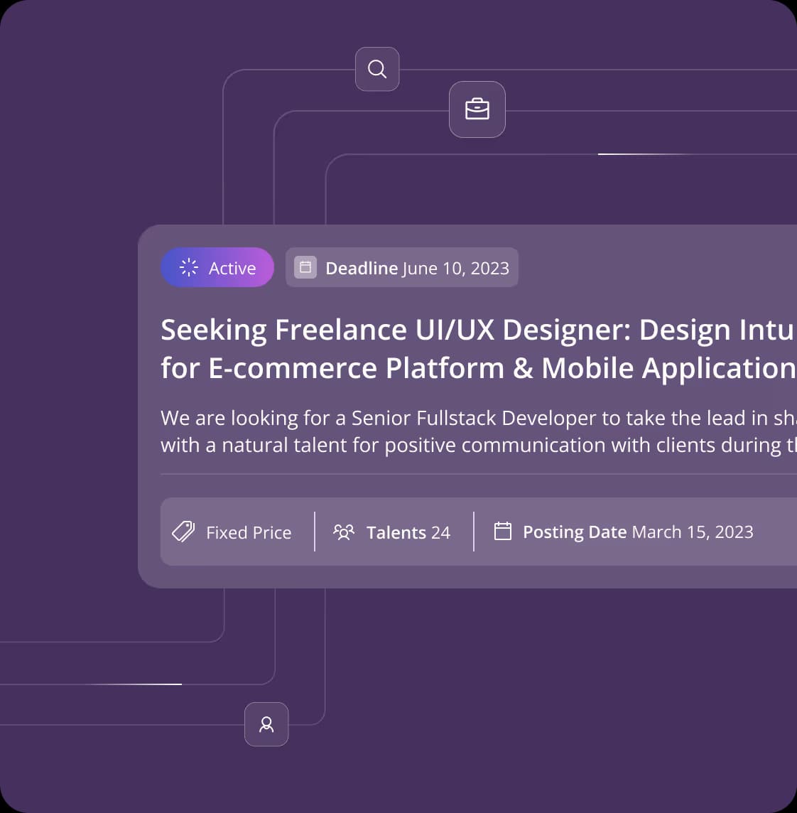 Step 1: Post your project on Loxala